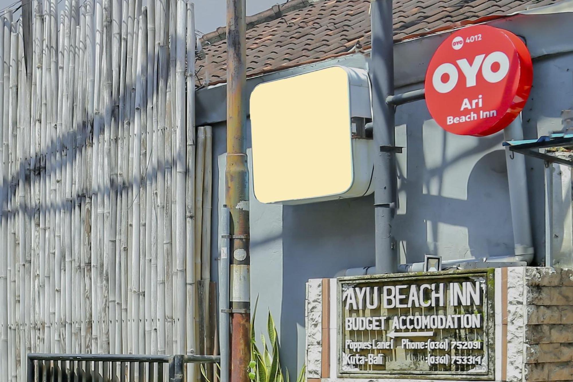 Oyo 4012 Ari Beach Inn 庫塔 外观 照片